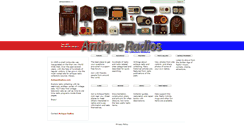 Desktop Screenshot of antiqueradios.com