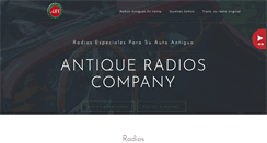 Desktop Screenshot of antiqueradios.com.ar